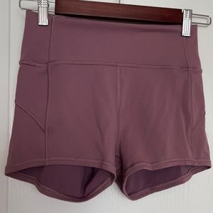 lululemon athletica Purple Athletic Shorts